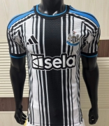 2627 Newcastle Home Player Version Soccer Jersey